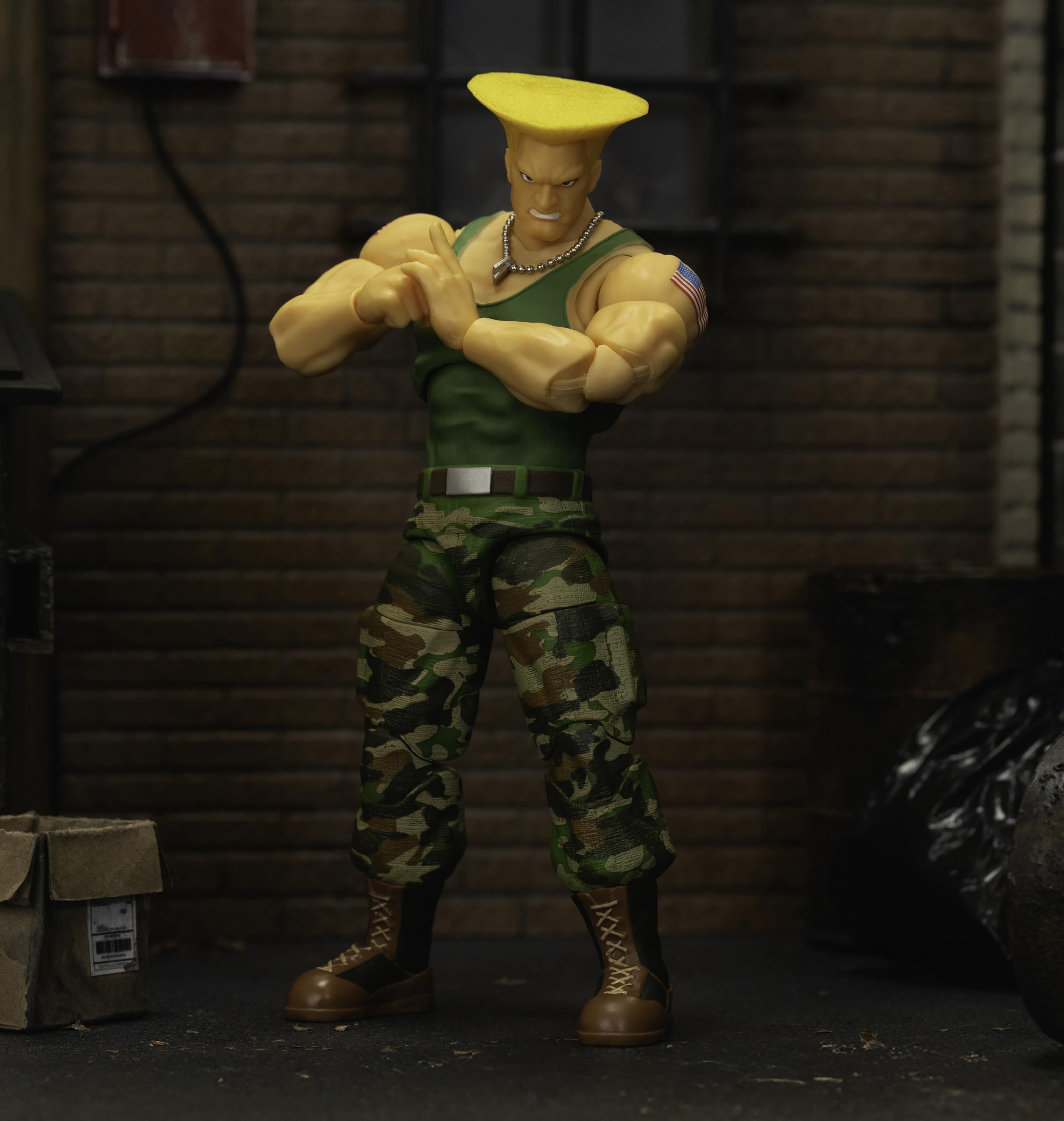 Jada Toys Guile comb replica for authentic victory pose
