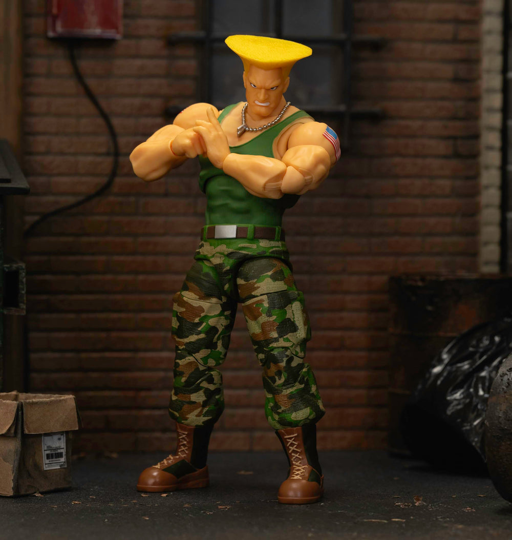 Jada Toys Guile comb replica for authentic victory pose