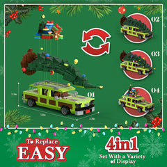 JAEUZKJYDA decorated tree scene captures holiday charm for movie fans.