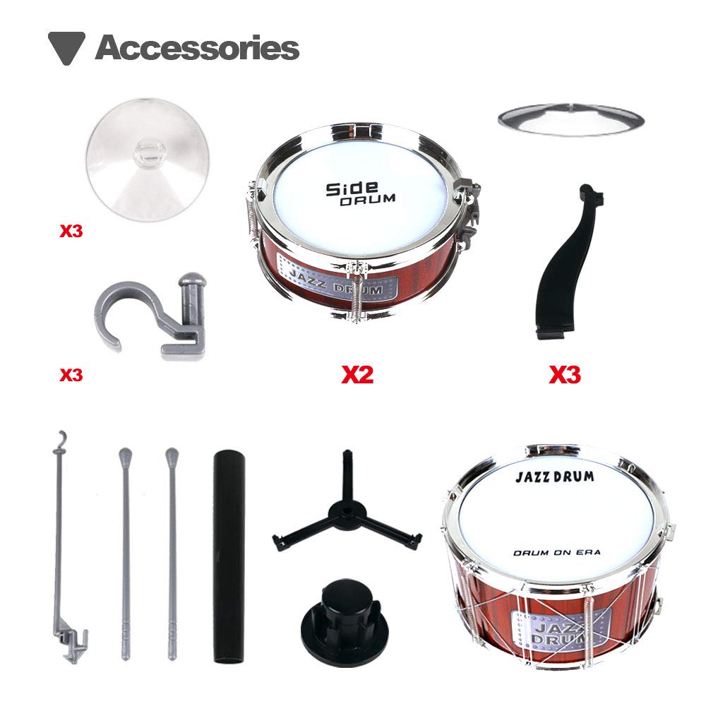 JAFATOY small drum set playtime image signals gift-ready fun.