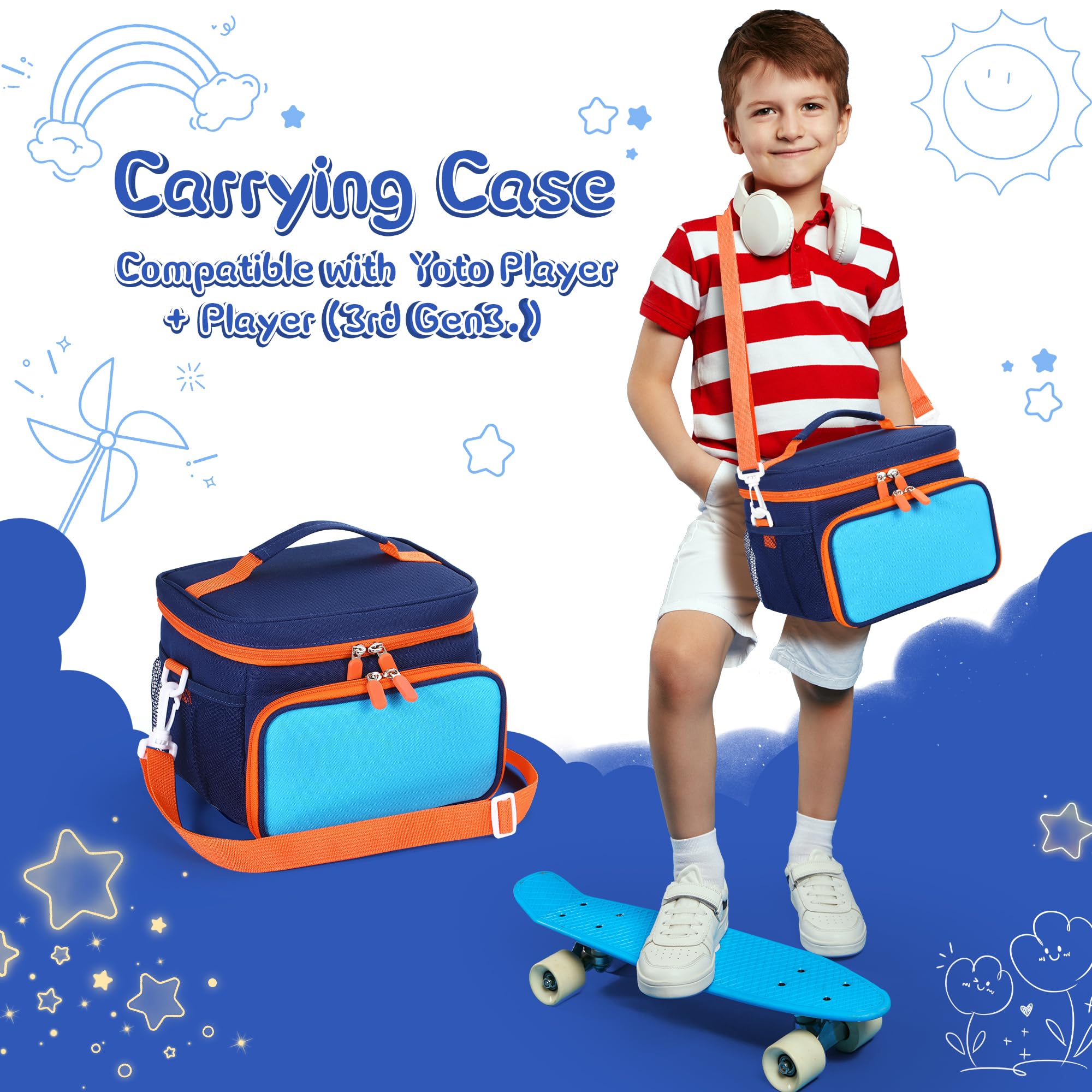 Jaffzora side mesh pockets hold small accessories neatly.