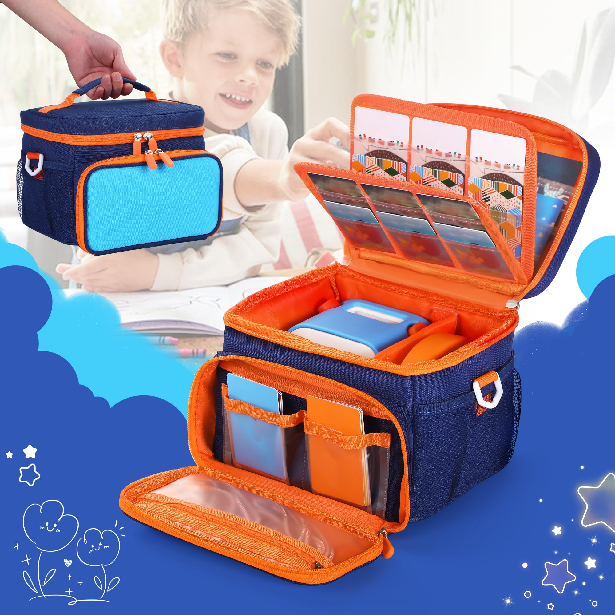 Jaffzora travel case uses tear-resistant material to endure busy travel days.