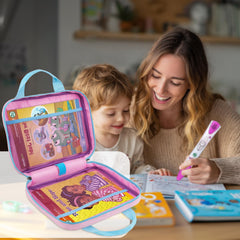 Jaffzora LeapReader bag carrying handle makes transport easy.