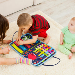 JAGSYJOY Busy Book gift-ready Montessori toy for toddlers.