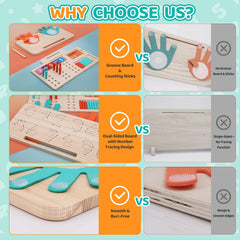 JAiiMen groove panel makes arranging sticks feel like solving mini puzzles.