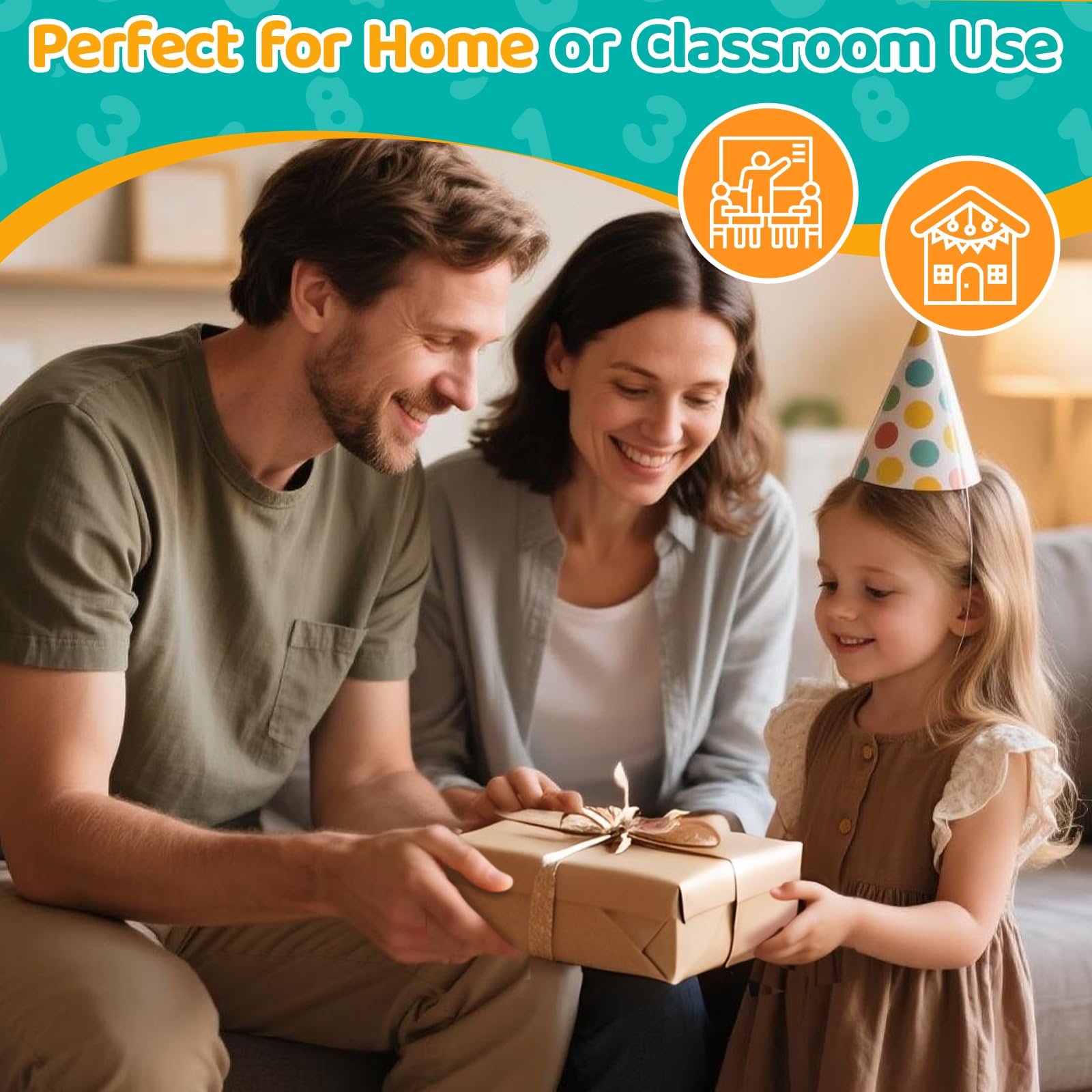 JAiiMen premium wood construction adds durability for long-term learning.