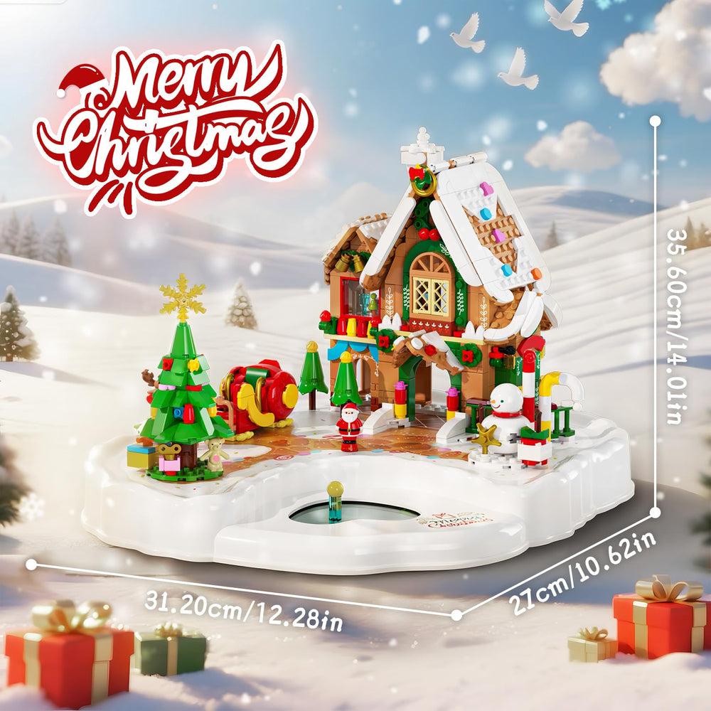 JAKI 656-piece set makes a collectible festive scene.