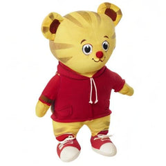Daniel Tiger plush arrives with batteries included for immediate, extended fun.