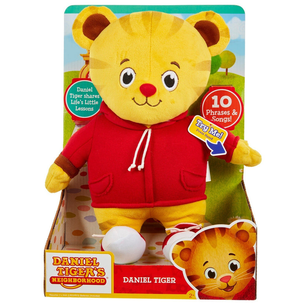 Soft plush fur and cozy design invite hugs and reassuring storytelling moments.