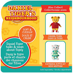 Daniel Tiger voice enhances storytelling during playtime.