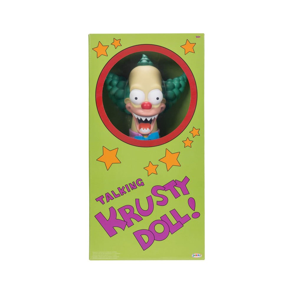 Krusty the Clown design inspired by The Simpsons Treehouse of Horror III.