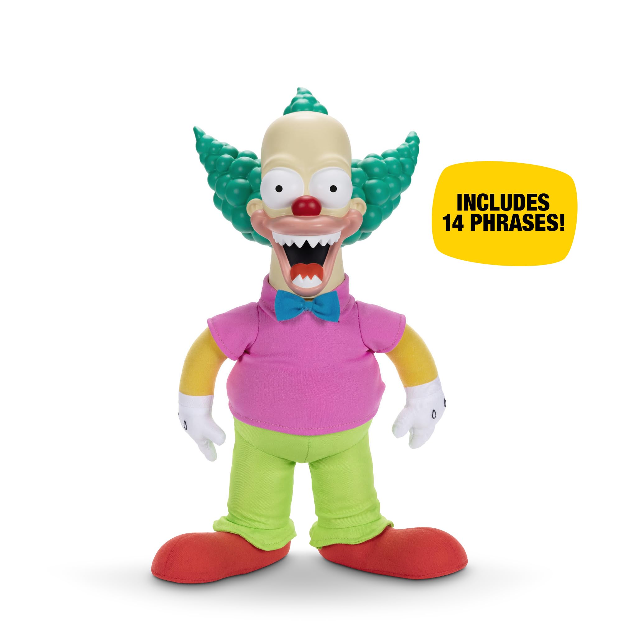 Soft body with sculpted head offers detailed, huggable realism.