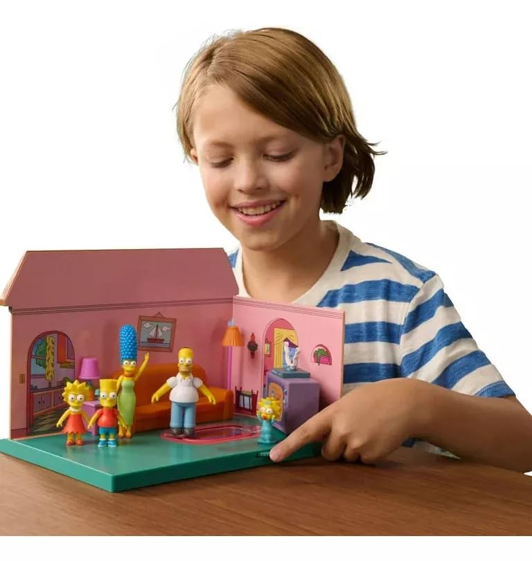 Jakks Pacific Simpsons playset ready for ages 4 and up adventures