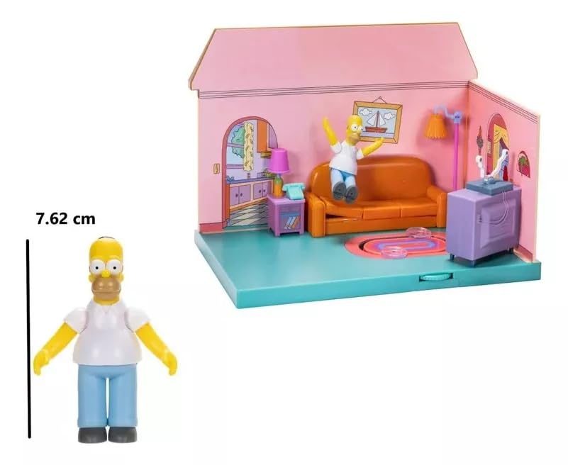 Jakks Pacific seat cushion ejection feature in Simpsons diorama boosts interactive fun