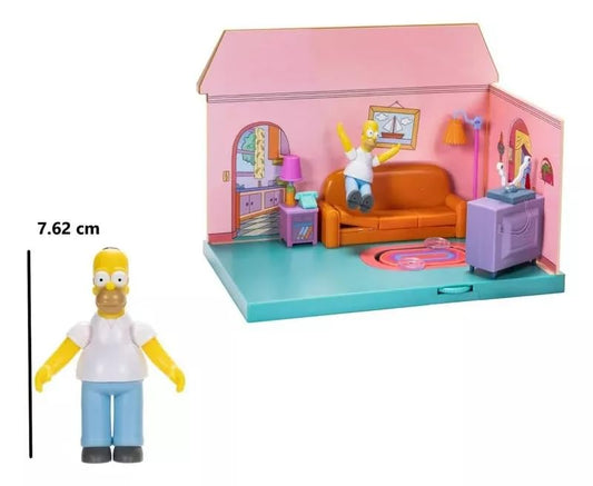 Jakks Pacific seat cushion ejection feature in Simpsons diorama boosts interactive fun