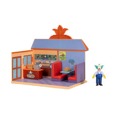 JAKKS Pacific Simpsons Krusty Burger Diorama table for character seating and interaction.