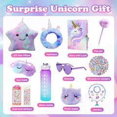 JALEBRO unicorn eye mask; breathable and gentle for rest.