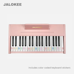 JALOKEE keyboard stickers color code for easy note learning