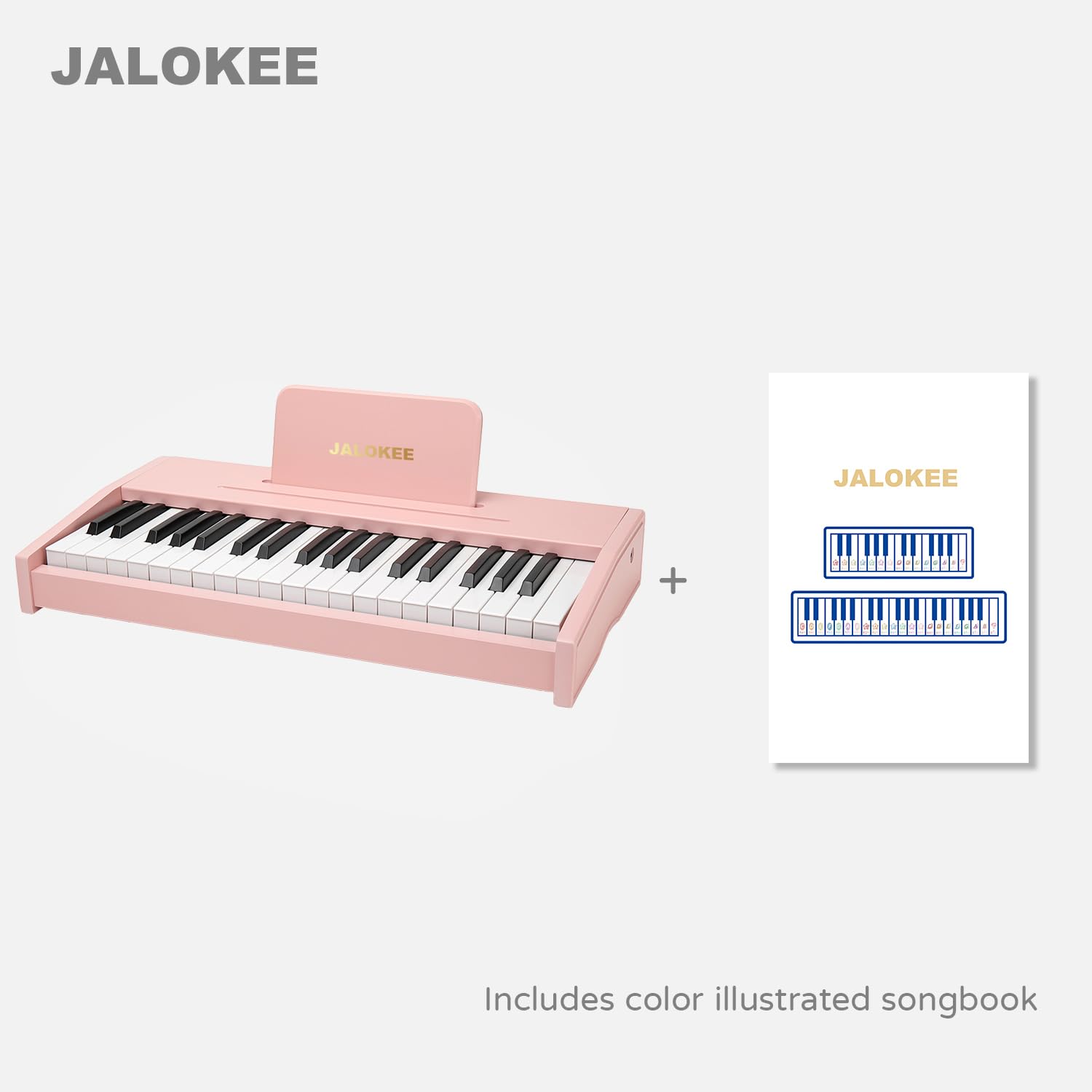 JALOKEE piano songbook aids English lyrics and musical learning