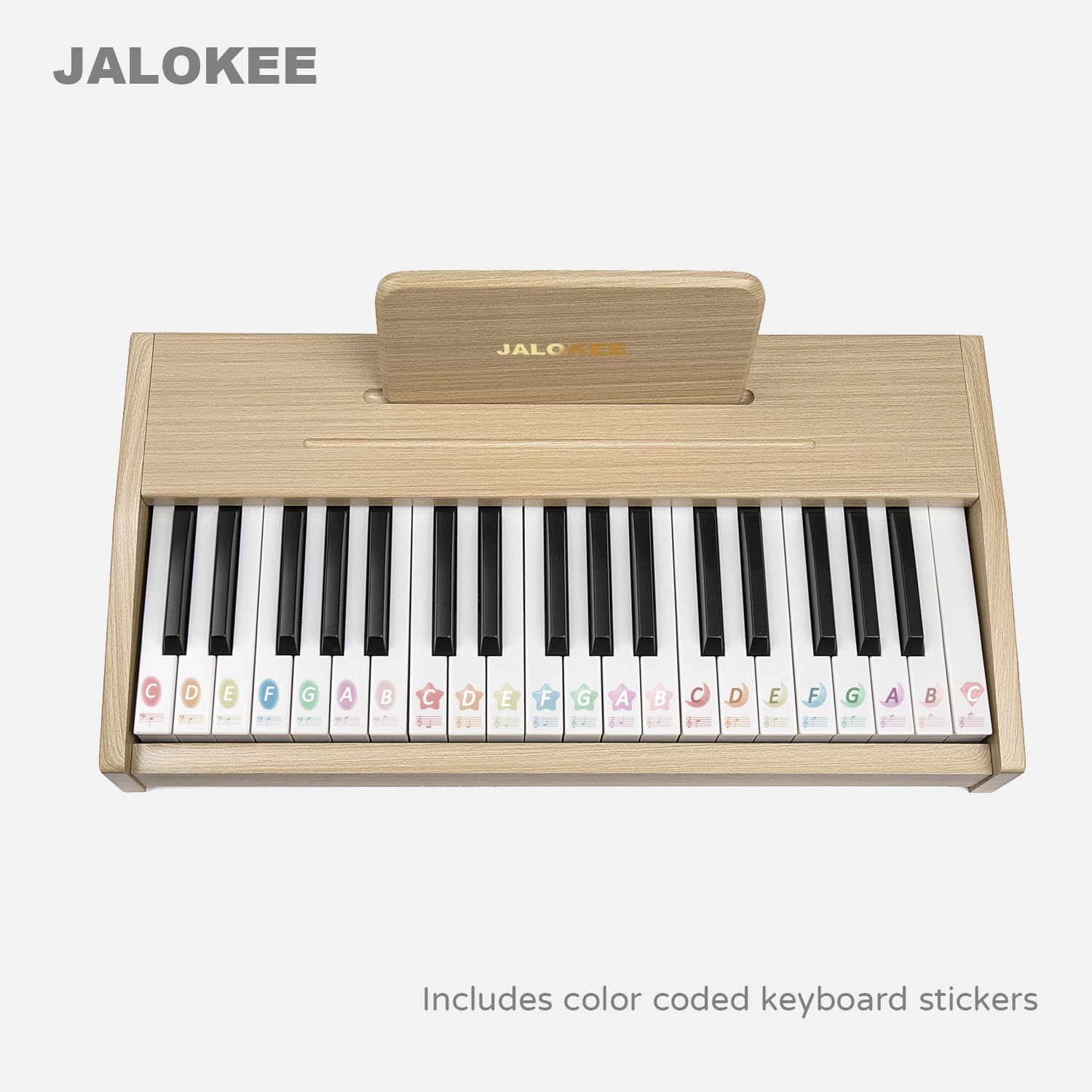 JALOKEE songbook with English lyrics supports guided practice and singing along.