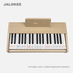JALOKEE songbook with English lyrics supports guided practice and singing along.