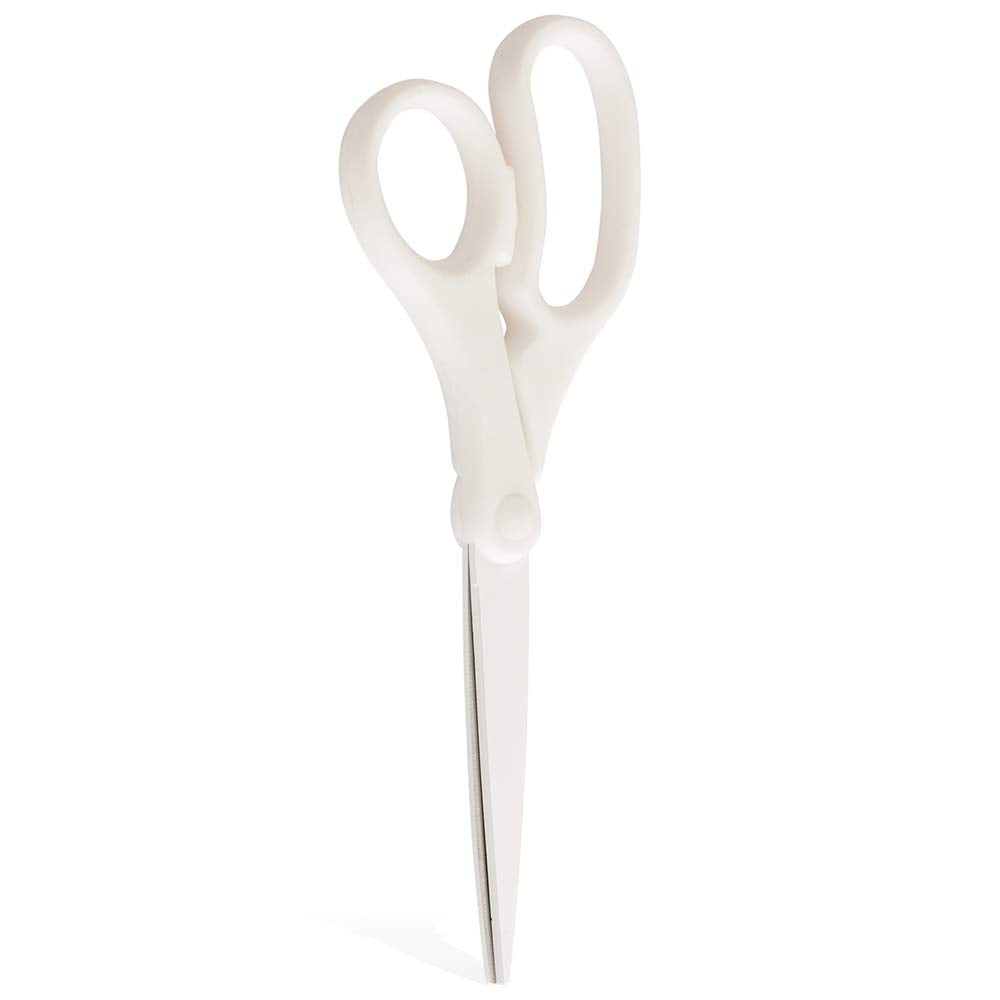 JAM Paper white blades close-up show durable stainless steel