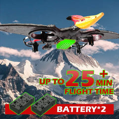 Jaming Dragon RC Plane in flight action demonstrates dynamic stunts and control.