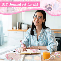 Janlaugh card cutouts and paper sheets inspire creative layouts