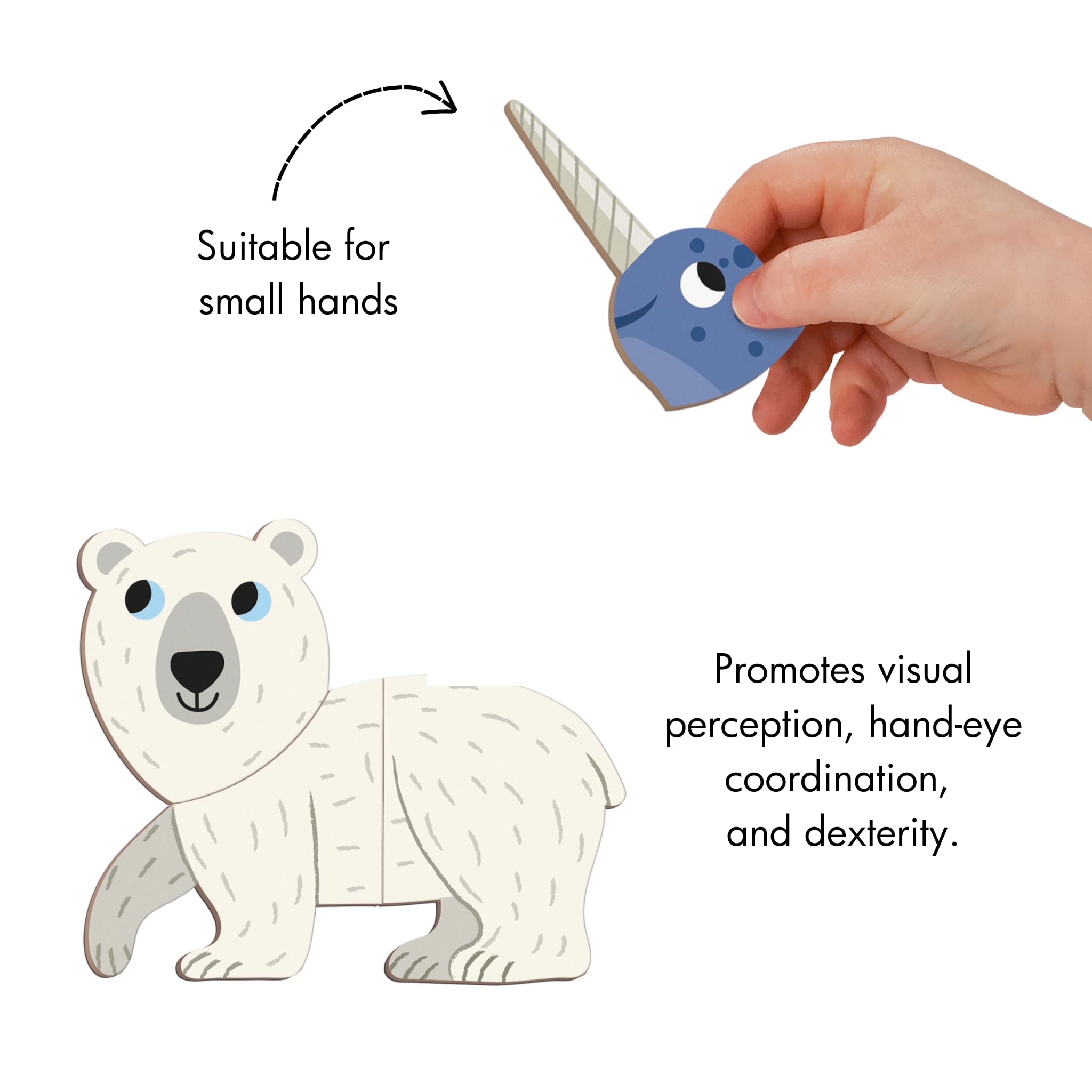 Janod Magnéti'Book Polar game cards inspiring stories and scenes