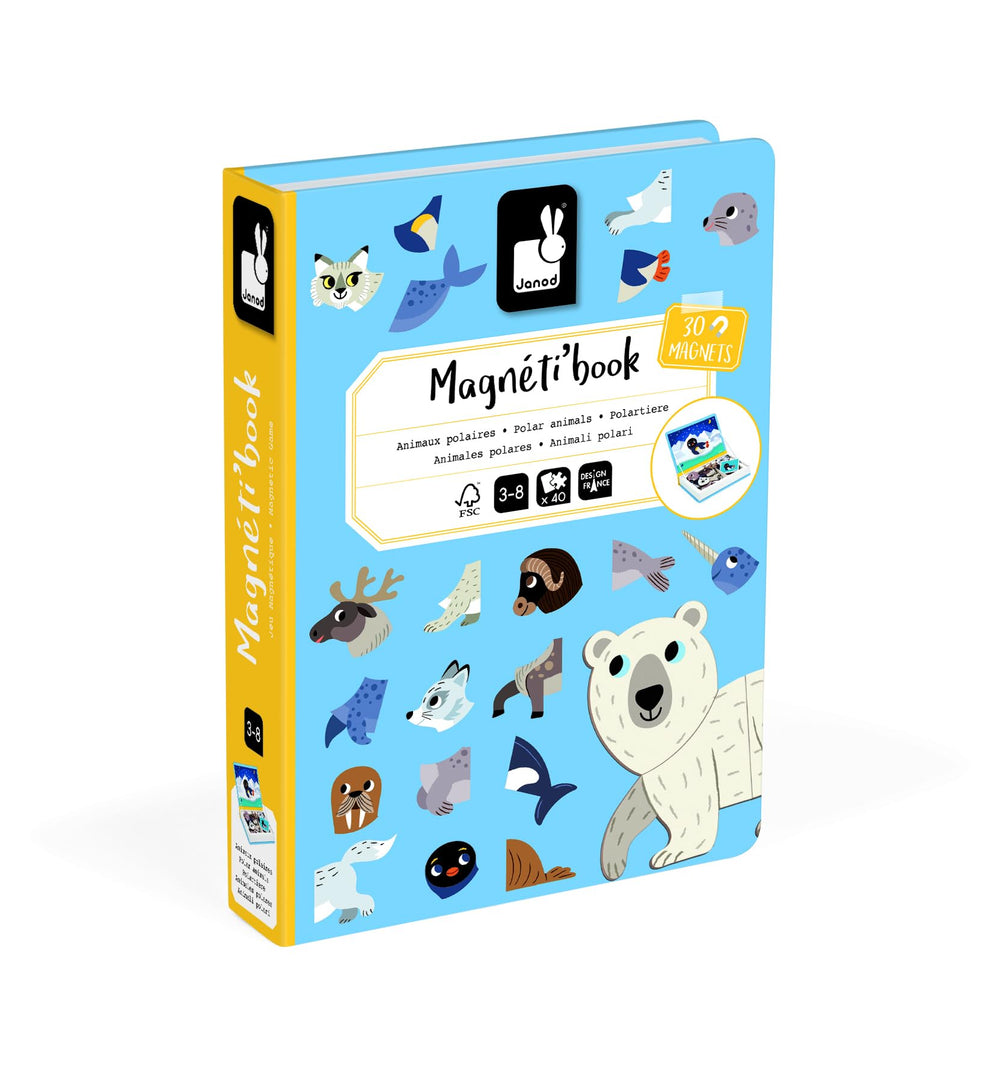 Janod Magnéti'Book Polar imagination play area highlighting open-ended play