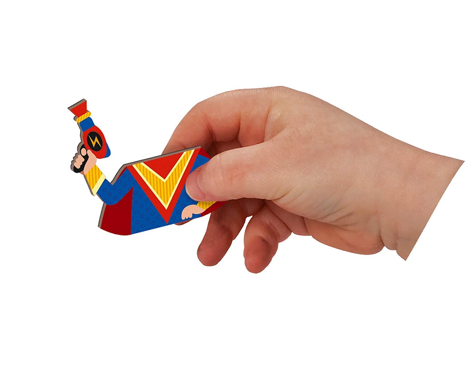 Child playing dress-up builds creativity and focus.