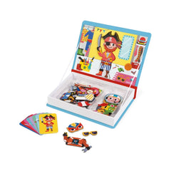 Compact travel storage keeps playset neat for trips.