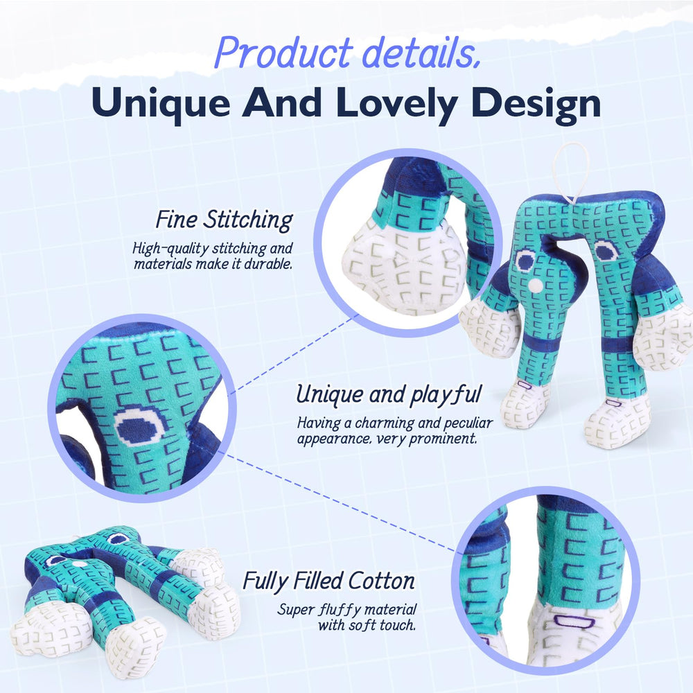 Janxyv brainrot plush features expressive eyes, a playful desk companion for fans.