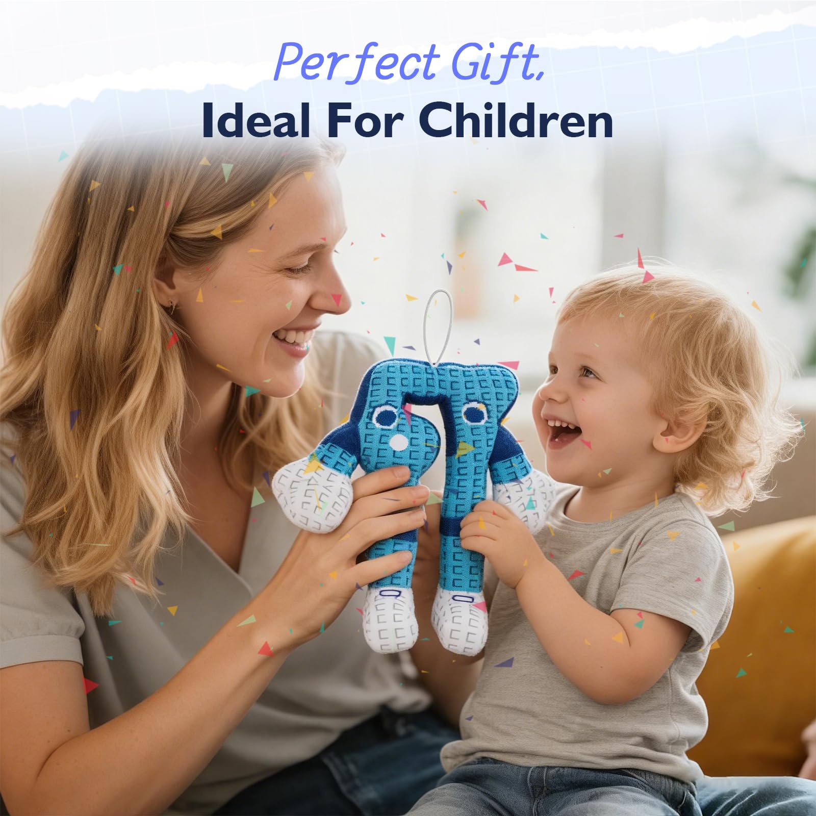 Janxyv compact plush 67 figure is ideal for display on shelves or desks.