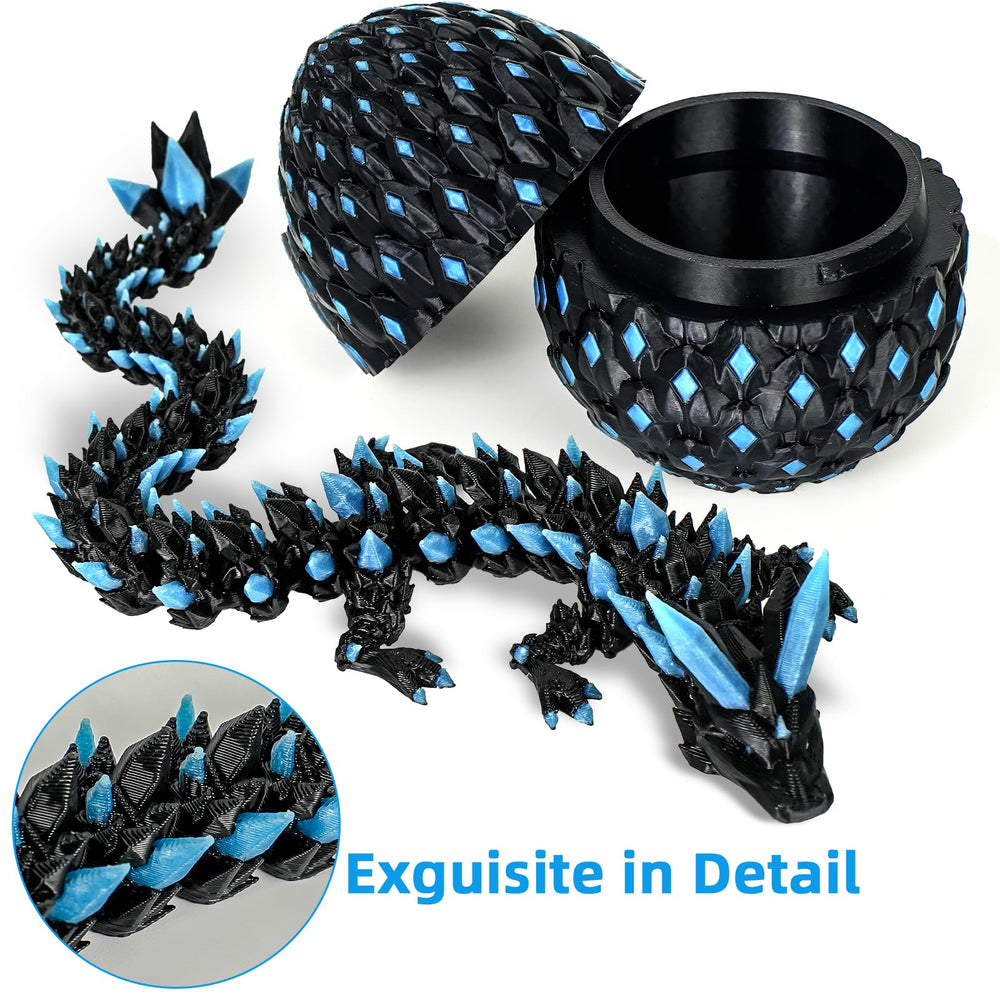JANZOMM glow effect dragon close-up for cozy nights