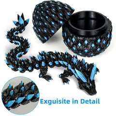 JANZOMM glow effect dragon close-up for cozy nights