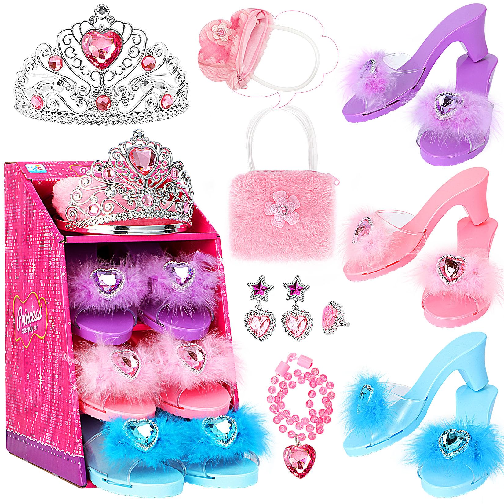 Jaolex storage box keeps all dress-up pieces organized.