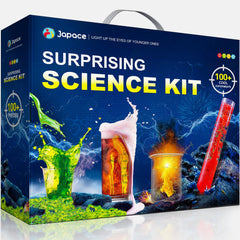 Japace 100+ experiments kit box for curious kids with an all-in-one science set.