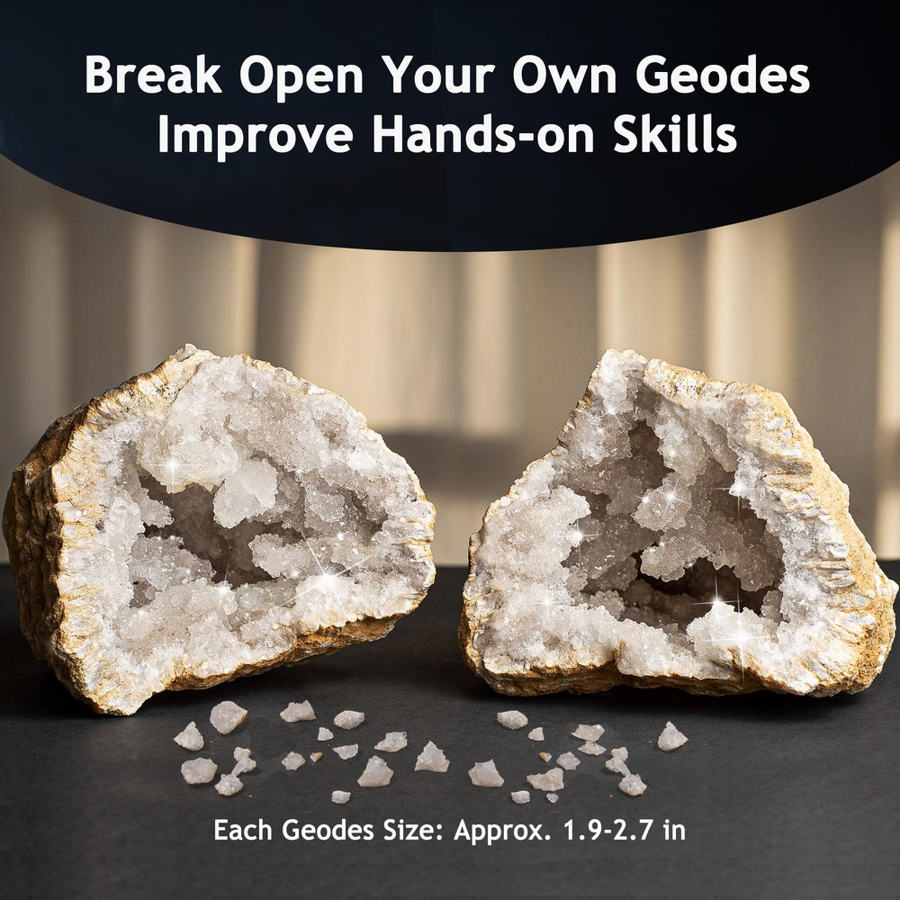Crystal growth powder from Japace kit demonstrating formation