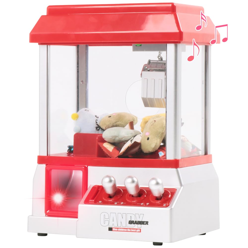 Japard Claw Machine front view for compact home arcade play.