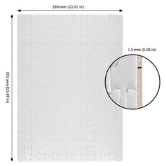 JAPCHET 300-piece blank puzzle with clean edges for customization.