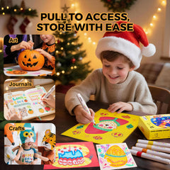 Jar Melo 24-color set sparks creative play during kid drawing