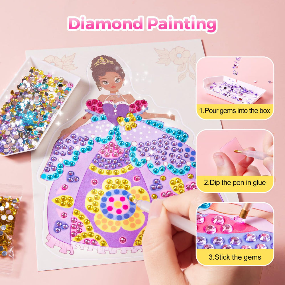 Jar Melo 4-in-1 kit gift showcasing versatile princess crafts.