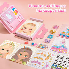 Jar Melo Princess diamond DIY painting kit decorating outfits with gems.