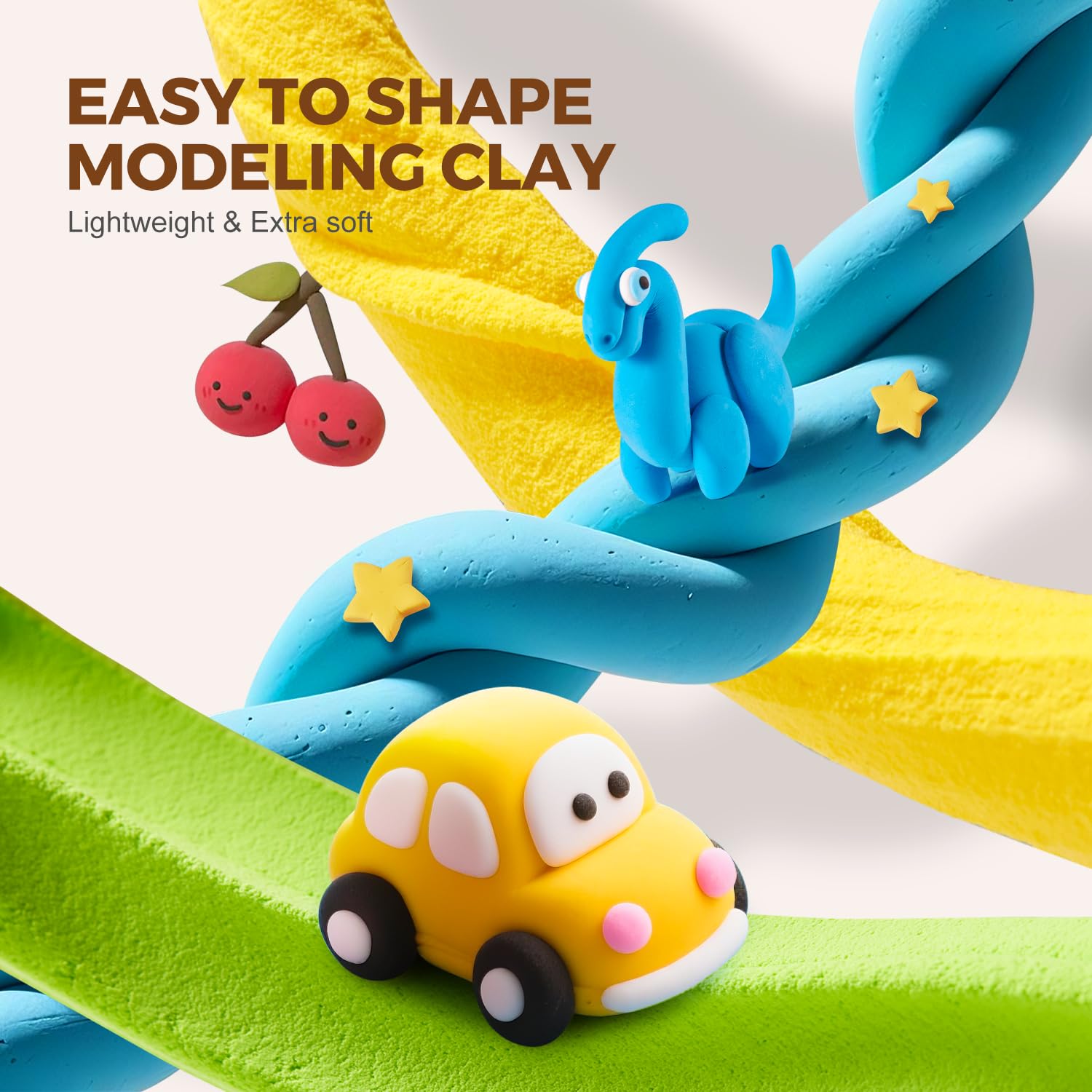 Jar Melo four sculpting tools with grid cutting mat included