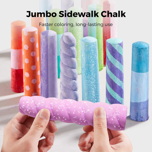 Jar Melo chalk with holder supports tidy hands and precise drawing