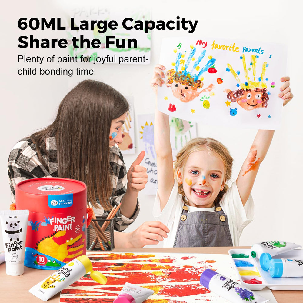 Jar Melo preschool art supplies suited for classroom or home learning.