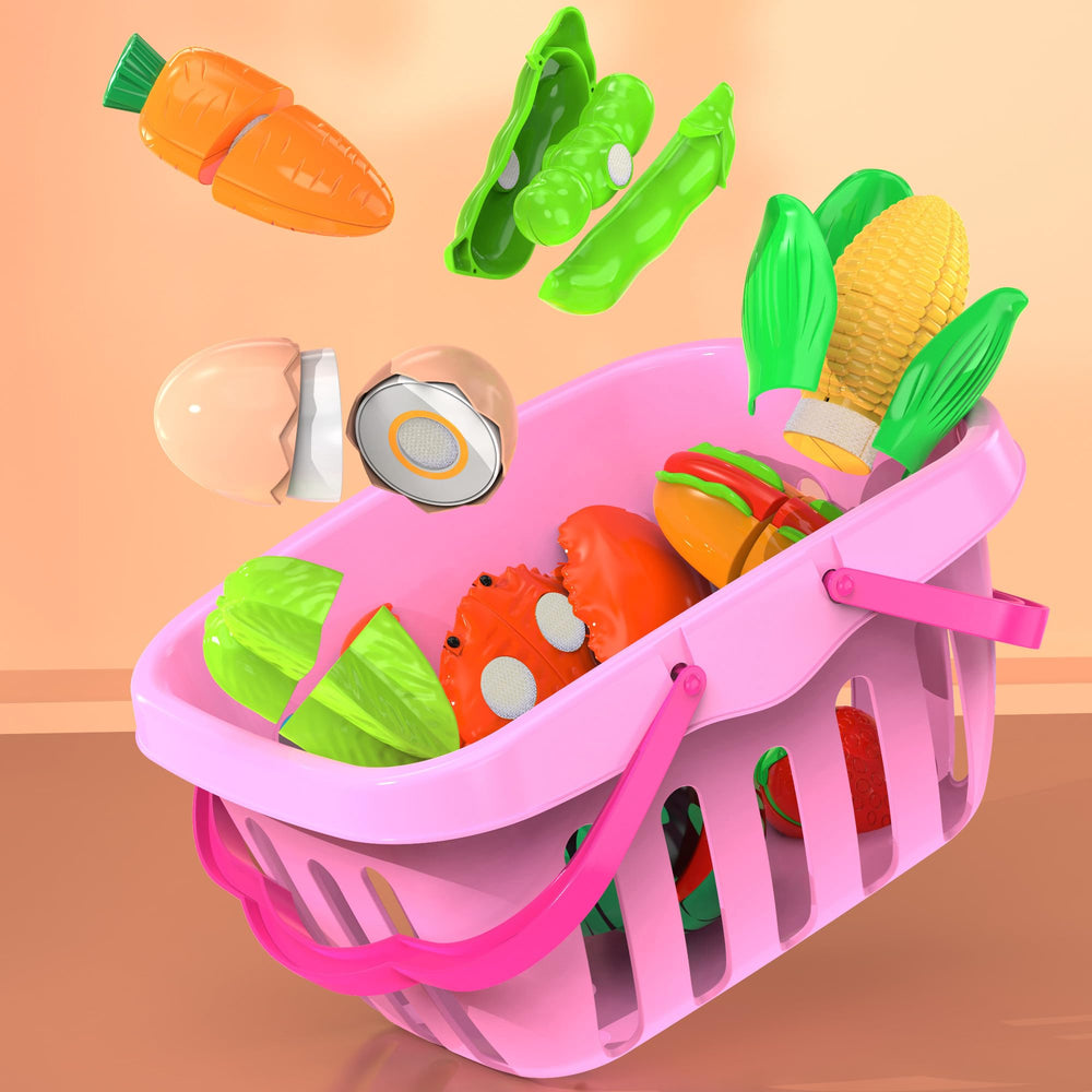 JASNKKONT educational cutting set promotes cognitive play and imaginative meals.