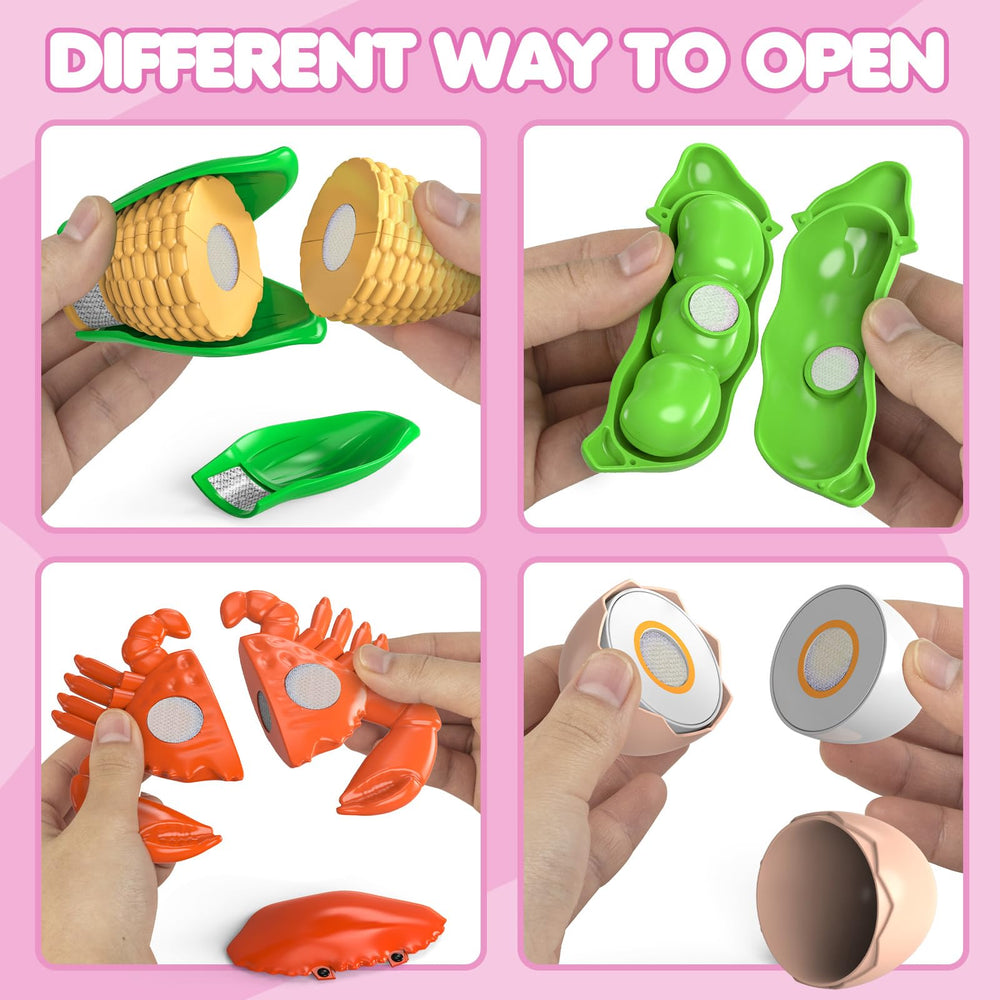 JASNKKONT pretend kitchen accessories for realistic cooking roleplay and storytelling.