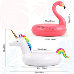 Jasonwell adult-size pool float - adult-size-pool-float-42in, roomy for teens and adults.